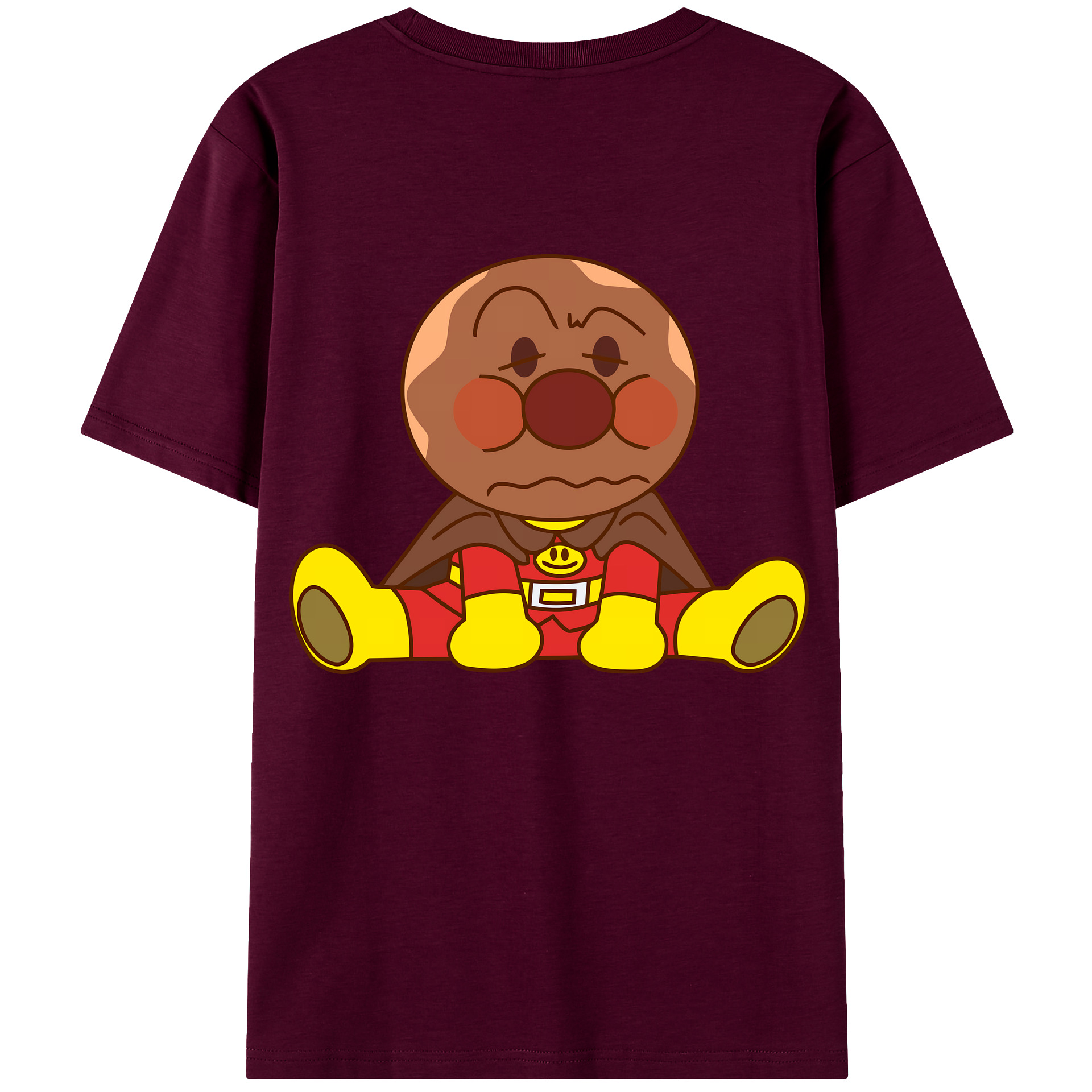 （画像用） アンパンマン Anpanman レディース半袖Tシャツ(バックプリント)